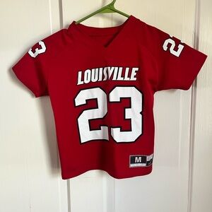 Louisville Kids Red Sports Jersey size medium